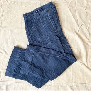 Abercrombie Wide Leg Corduroy Pants